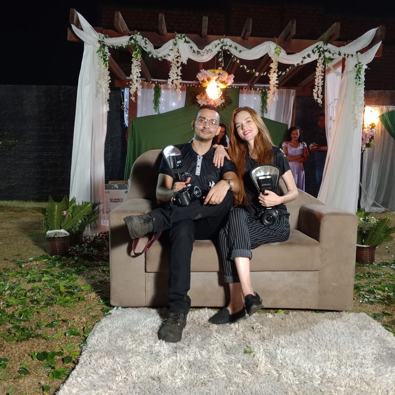 Retrato dirigido do casal