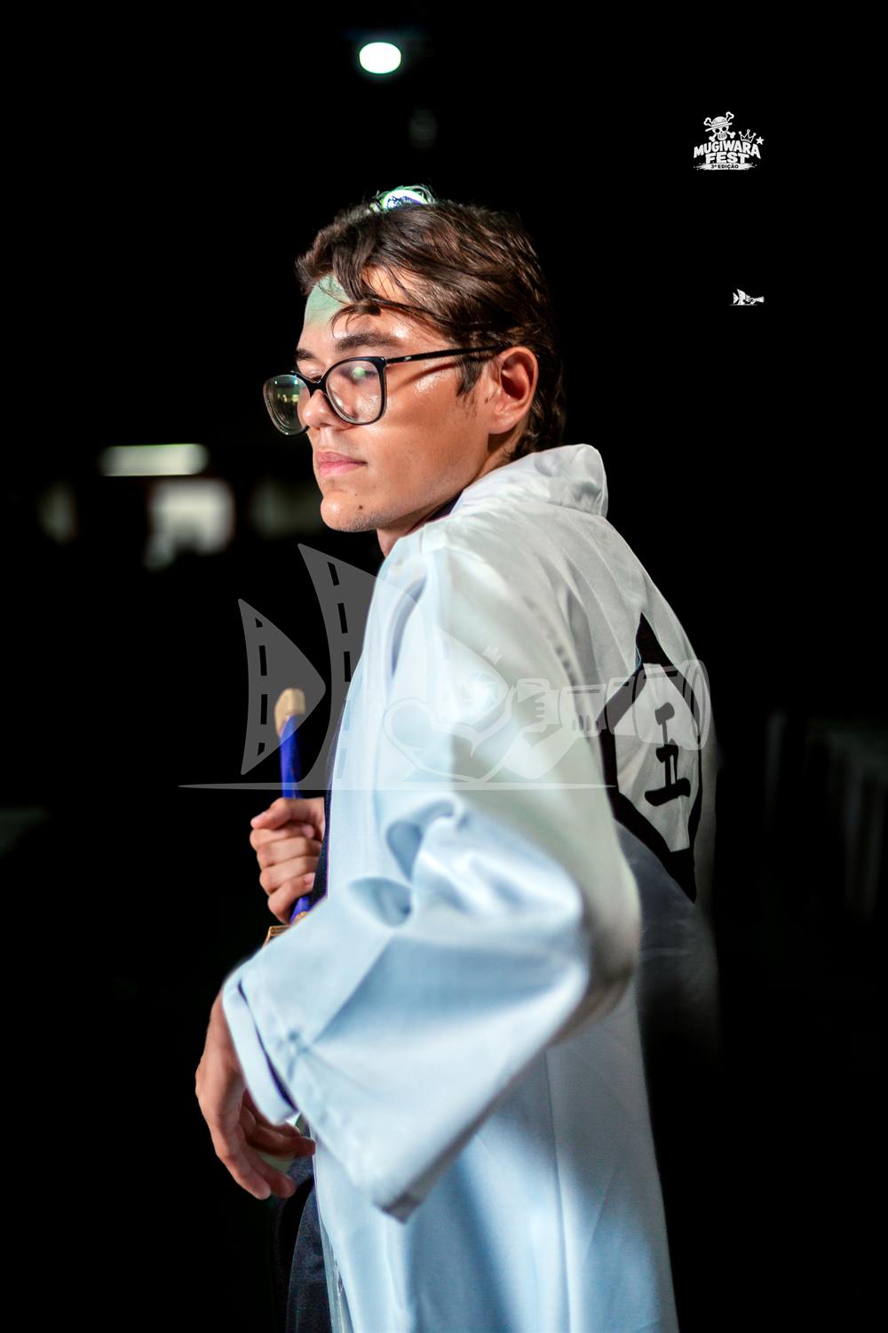 Cosplay de Sōsuke Aizen no Mugiwara Fest