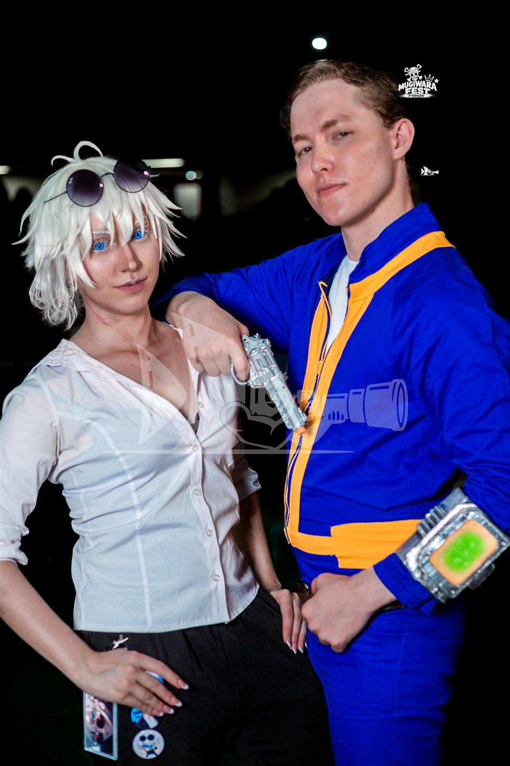 Cosplay de Fallout e Gojo no Mugiwara Fest