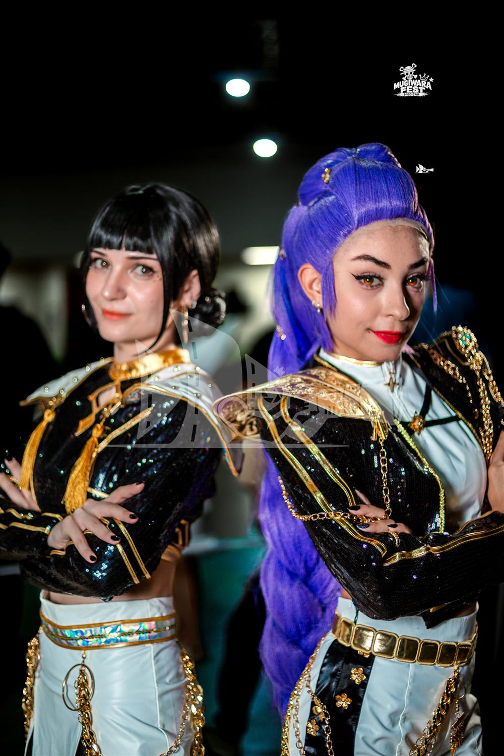 Cosplay de Rumi e Zoey no Mugiwara Fest