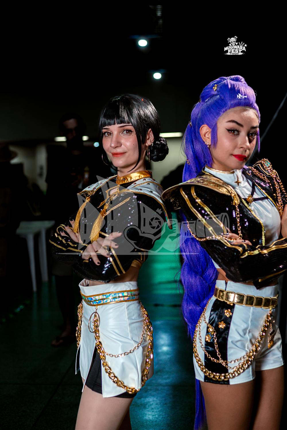 Cosplay de Rumi e Zoey no Mugiwara Fest