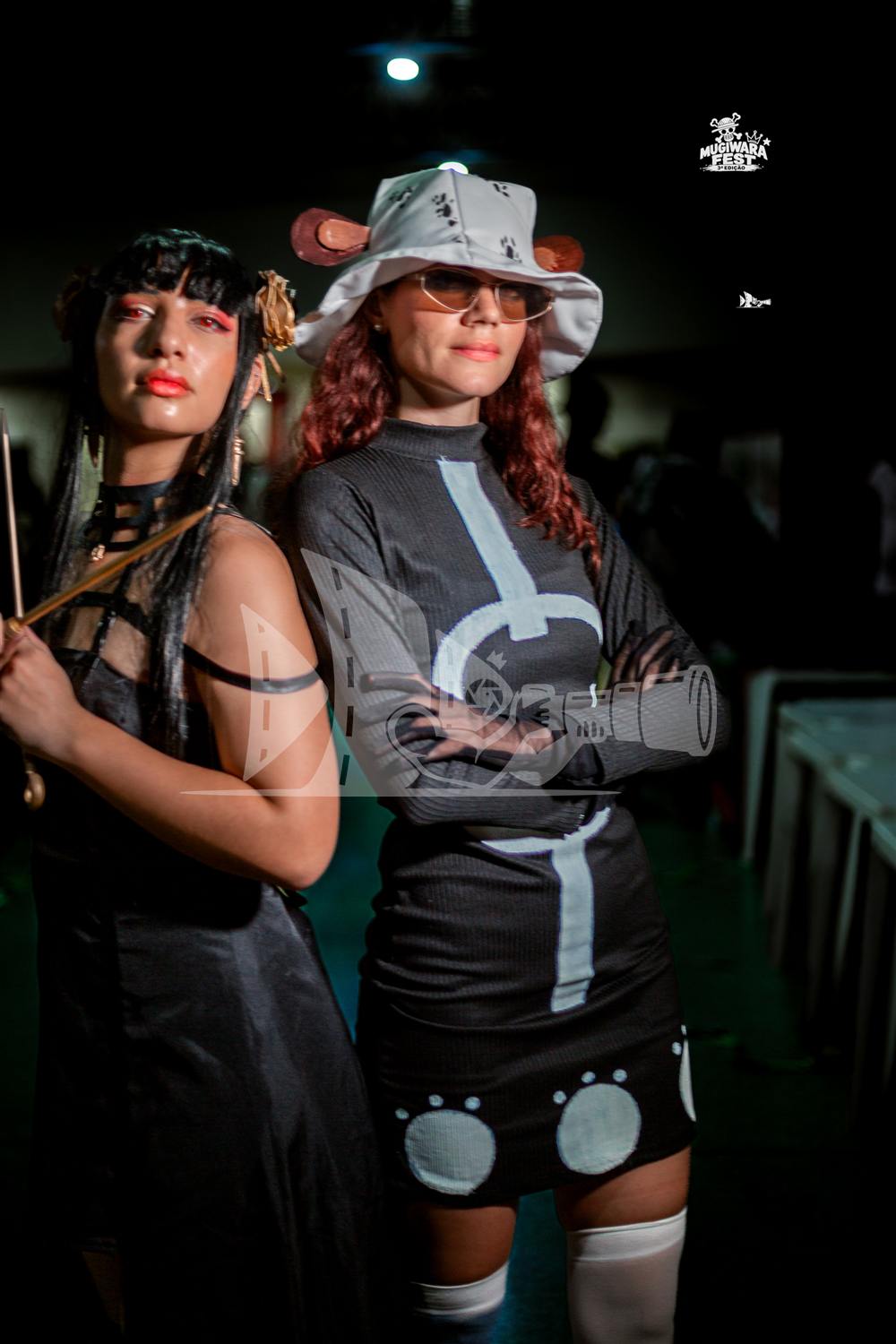 Cosplay de Yor e Bartholomew Kuma no Mugiwara Fest