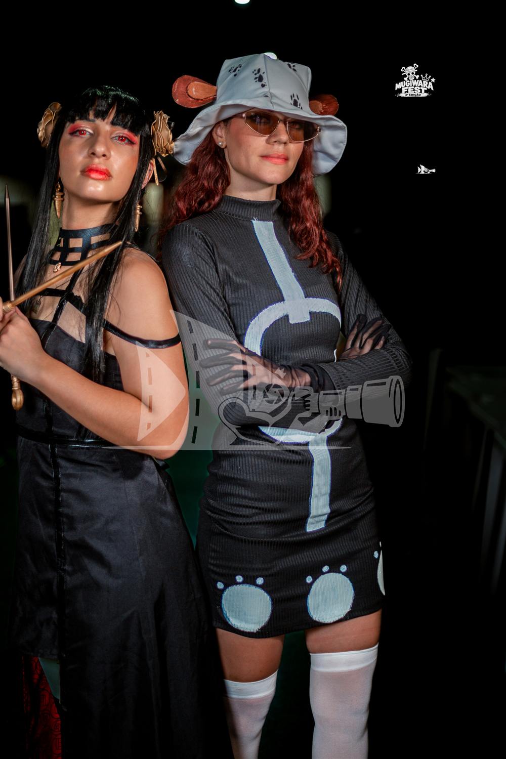 Cosplay de Yor e Bartholomew Kuma no Mugiwara Fest