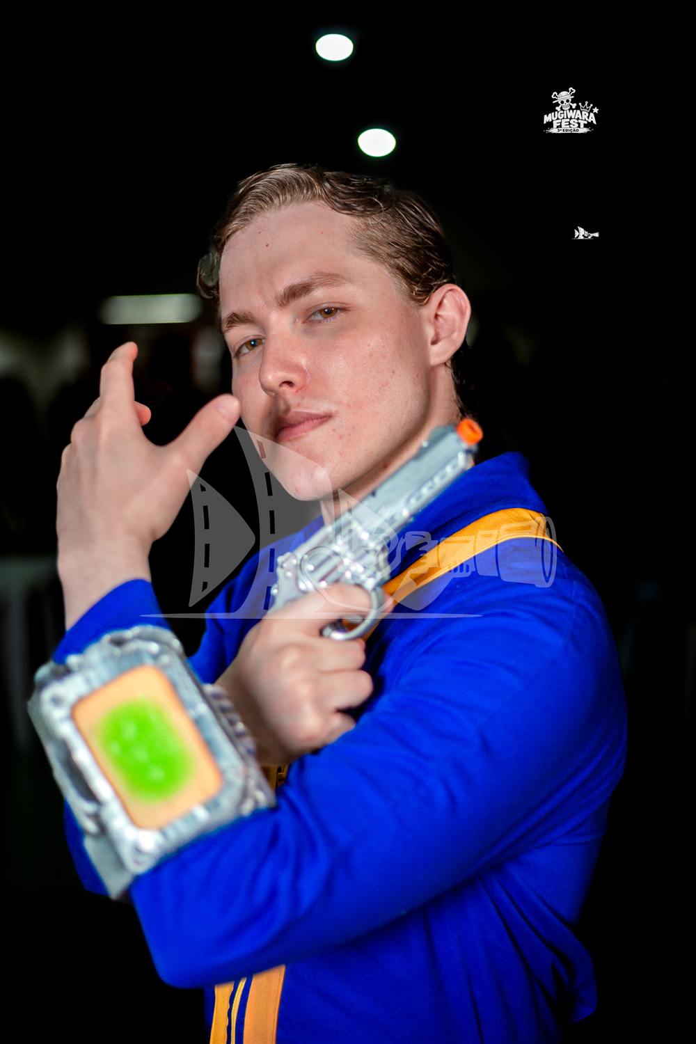 Cosplay de Fallout (morador do Vault) no Mugiwara Fest