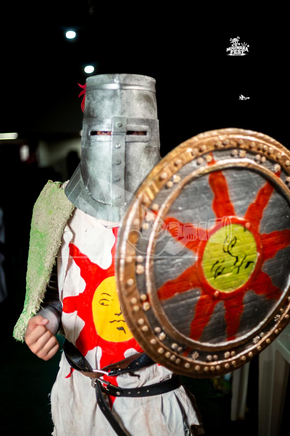Cosplay de Solaire de Astora (Dark Souls) no Mugiwara Fest