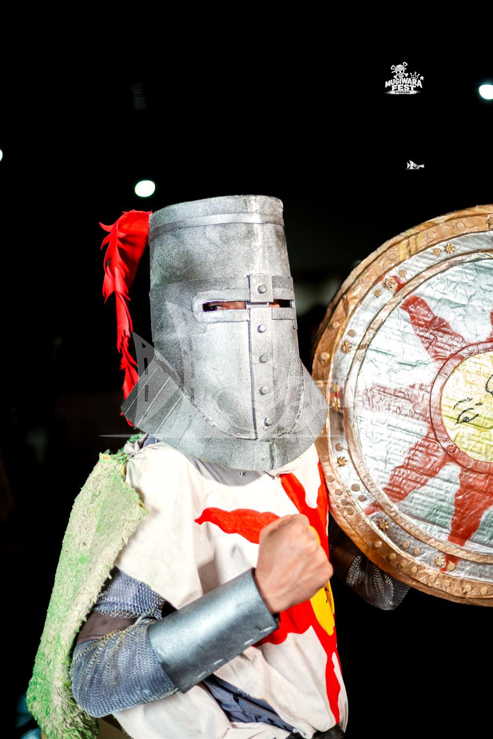 Cosplay de Solaire de Astora (Dark Souls) no Mugiwara Fest